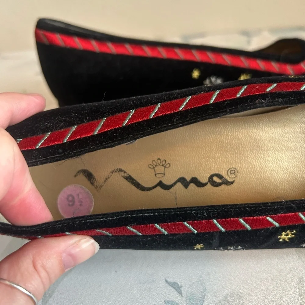 Vintage Nina Holiday Heels